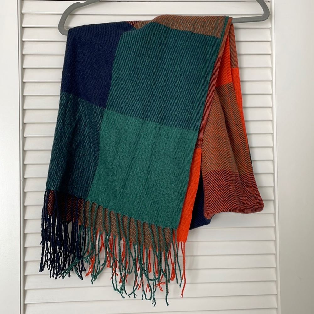Colorful Blanket Scarf